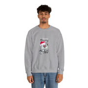 Christmas cat Unisex Heavy Blend™ Crewneck Sweatshirt