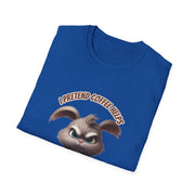 I Pretend that Coffee Helps Unisex Softstyle T-Shirt