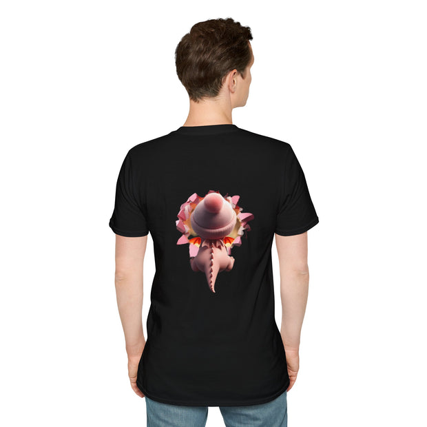Valentines Dragon 2 Sided Unisex Softstyle T-Shirt