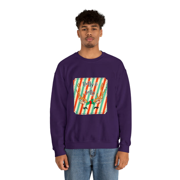 Reindeer Unisex Heavy Blend™ Crewneck Sweatshirt