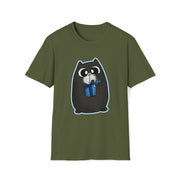 Christmas cat Unisex Softstyle T-Shirt