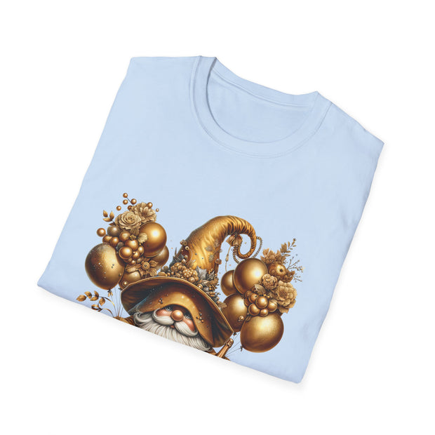 New Year Gnome Unisex Softstyle T-Shirt