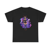 Anime Female Demon Unisex Heavy Cotton Tee