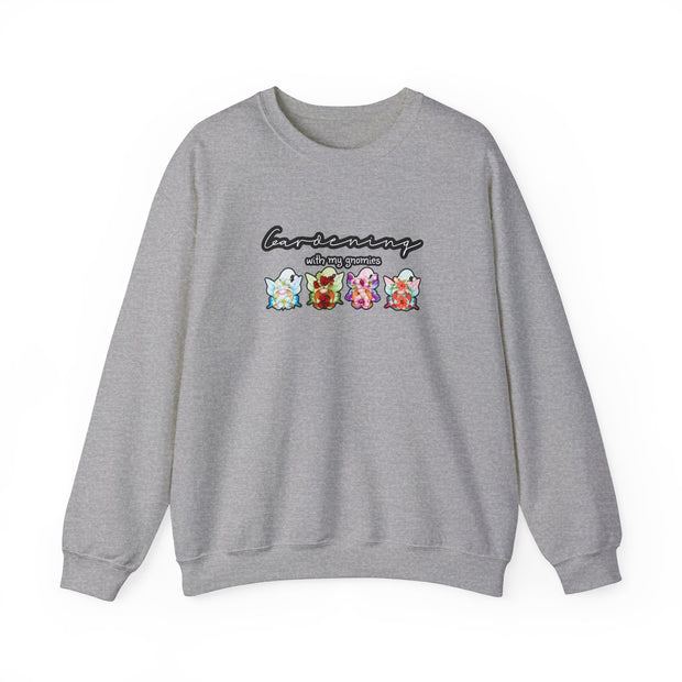 Gardening with my Gnomies Unisex Heavy Blend™ Crewneck Sweatshirt