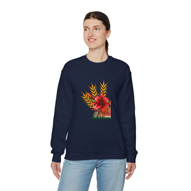 Saskatchewan Lily Unisex Heavy Blend™ Crewneck Sweatshirt