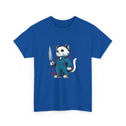 Horror Movie Cats Unisex Heavy Cotton Tee