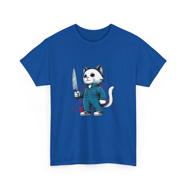 Horror Movie Cats Unisex Heavy Cotton Tee