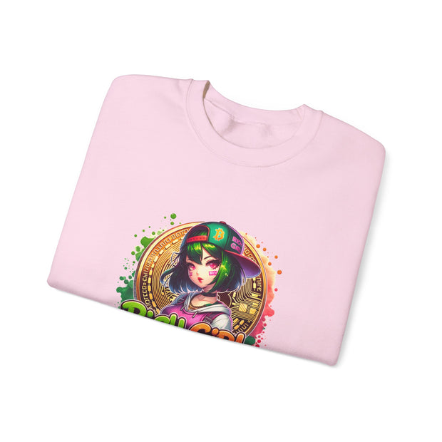 Graffiti Anime Girls Unisex Heavy Blend™ Crewneck Sweatshirt