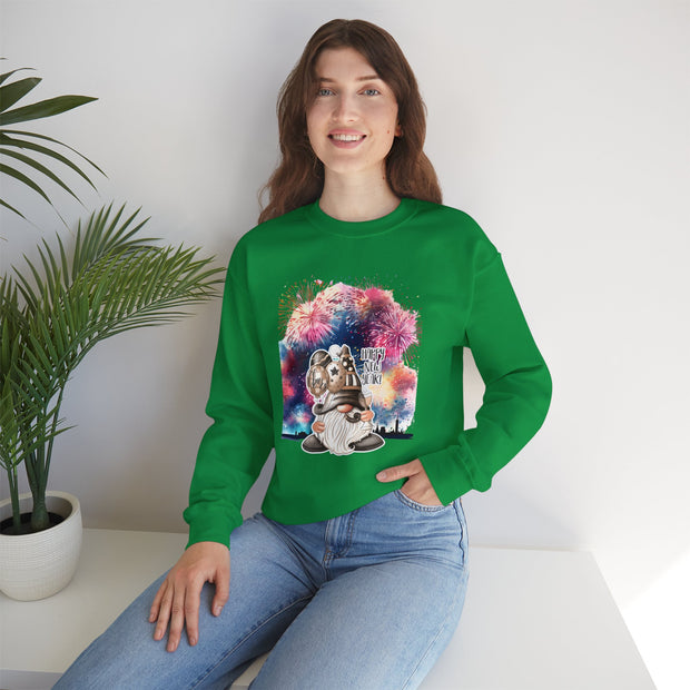 Gnome New Year Unisex Heavy Blend™ Crewneck Sweatshirt