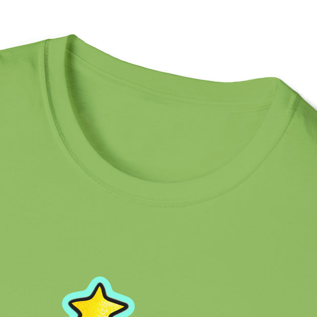 Christmas cat Unisex Softstyle T-Shirt