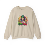 Graffiti Anime Girls Unisex Heavy Blend™ Crewneck Sweatshirt