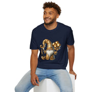 New Year Gnome Unisex Softstyle T-Shirt