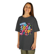 Kids Soda Pop Tee, Fun T-Shirt, Cute Apparel for Kids, Gift for Birthdays, Playdate Outfit, Colorful Kidswear