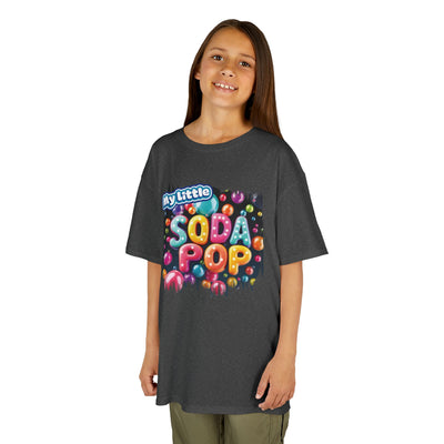 Kids Soda Pop Tee, Fun T-Shirt, Cute Apparel for Kids, Gift for Birthdays, Playdate Outfit, Colorful Kidswear