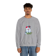 Christmas cat Unisex Heavy Blend™ Crewneck Sweatshirt