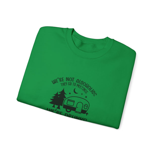Camping Drunks Unisex Heavy Blend™ Crewneck Sweatshirt