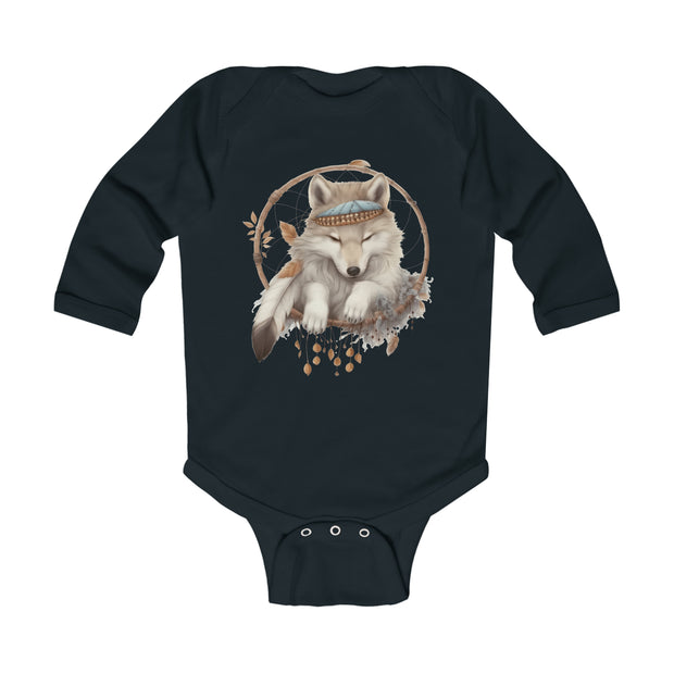 Baby Wolf Infant Long Sleeve Bodysuit