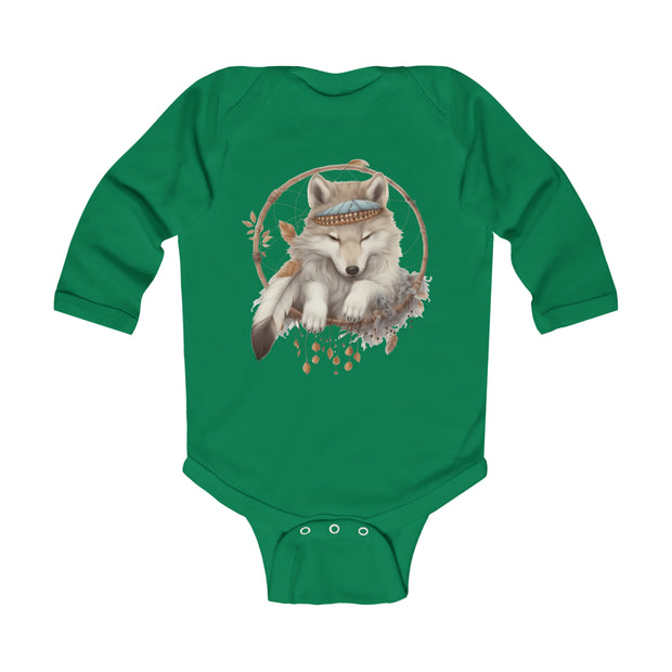 Baby Wolf Infant Long Sleeve Bodysuit