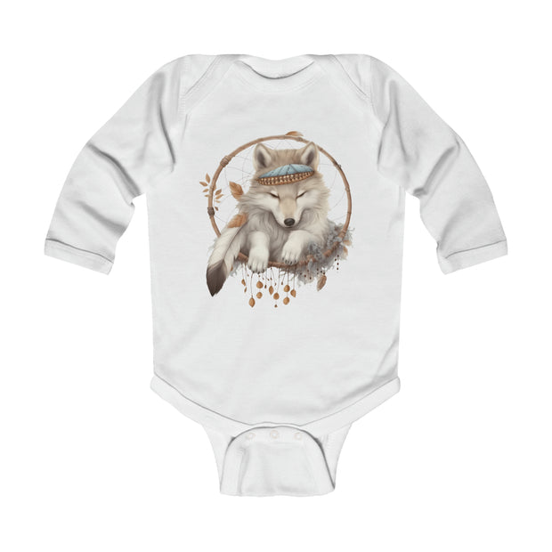 Baby Wolf Infant Long Sleeve Bodysuit