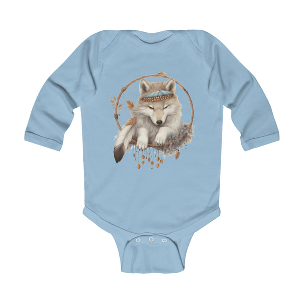 Baby Wolf Infant Long Sleeve Bodysuit