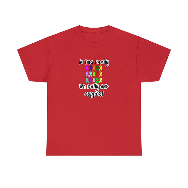 Cancer Support Unisex Heavy Cotton Tee