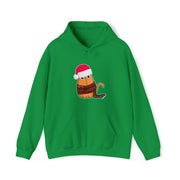 Christmas cat Unisex Heavy Blend™ Hooded Sweatshirt