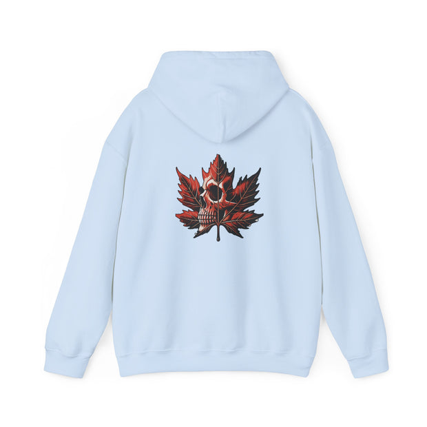 Maple Leaf Skull Unisex Heavy Blend™ Hooded Sweatshirt