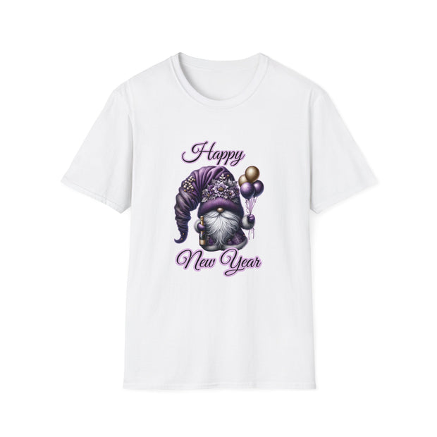 Gnome New Year Unisex Softstyle T-Shirt