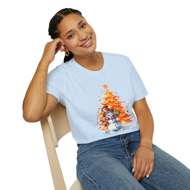 Snowman Unisex Softstyle T-Shirt