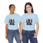 Horror Movie Cats Unisex Heavy Cotton Tee