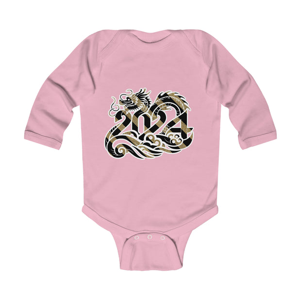 Chinese New Year Infant Long Sleeve Bodysuit