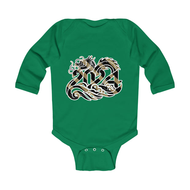 Chinese New Year Infant Long Sleeve Bodysuit