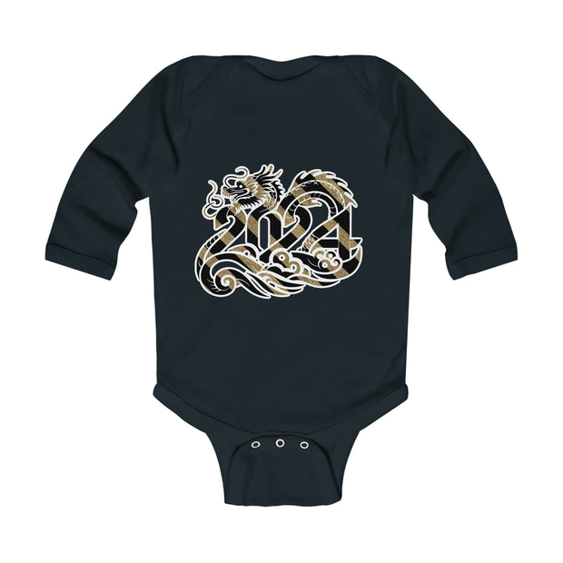 Chinese New Year Infant Long Sleeve Bodysuit