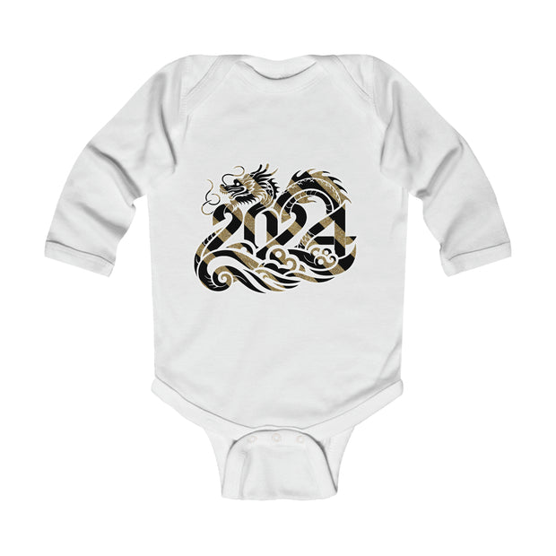 Chinese New Year Infant Long Sleeve Bodysuit
