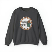 Christmas Coffee Unisex Heavy Blend™ Crewneck Sweatshirt