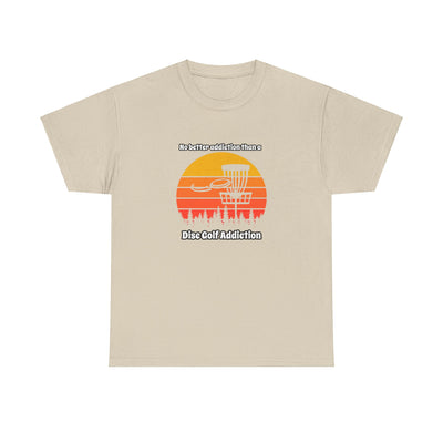 Disc Golf Addiction Unisex Heavy Cotton Tee