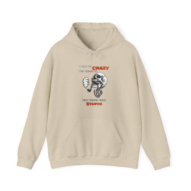 Crazy Skull Unisex Heavy Blend™ Hooded Sweatshirt