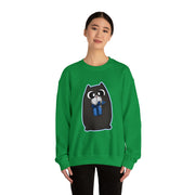 Christmas cat Unisex Heavy Blend™ Crewneck Sweatshirt