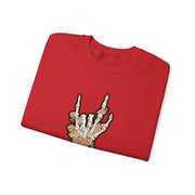Rockin this Mom Life Unisex Heavy Blend™ Crewneck Sweatshirt