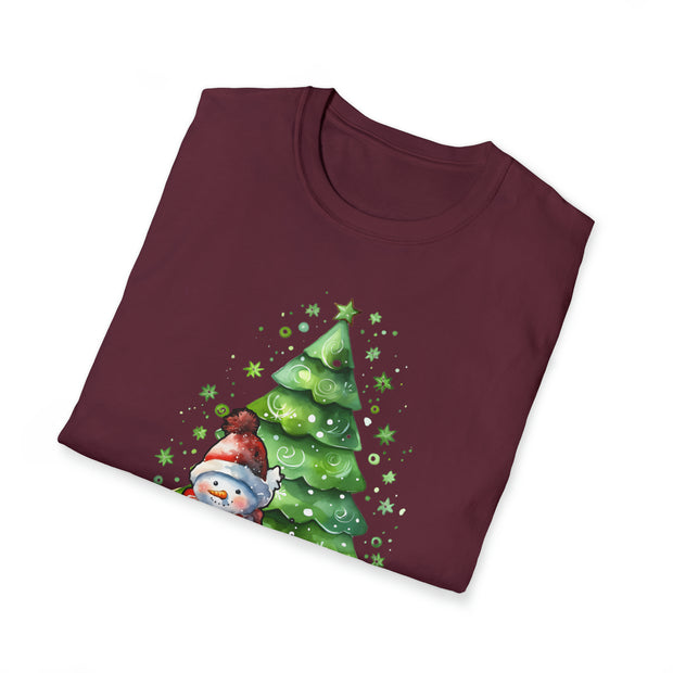 Snowman Unisex Softstyle T-Shirt