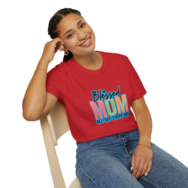 Blessed Mom Unisex Softstyle T-Shirt