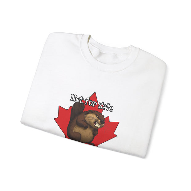 Sweatshirt Angry Beaver Canada Maple Leaf Unisex Heavy Blend Crewneck