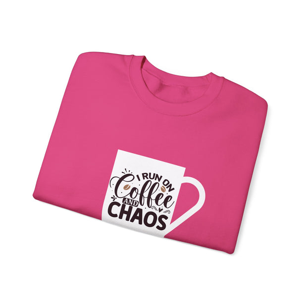 Coffee and Chaos Unisex Heavy Blend™ Crewneck Sweatshirt