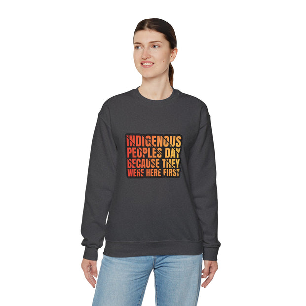 Indigenous Peoples Day Unisex Heavy Blend™ Crewneck Sweatshirt