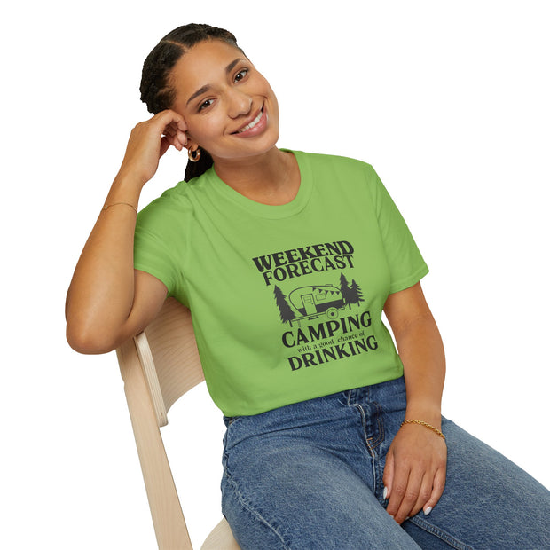 Weekend Forecast Unisex Softstyle T-Shirt