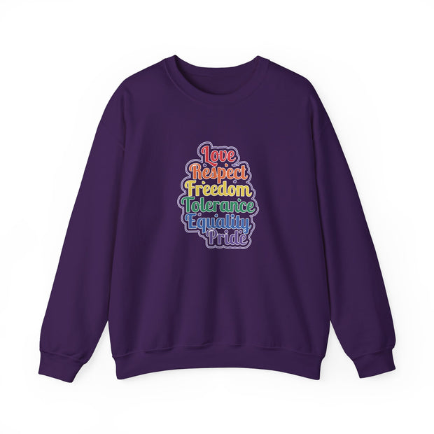 Love Respect Freedom Unisex Heavy Blend™ Crewneck Sweatshirt