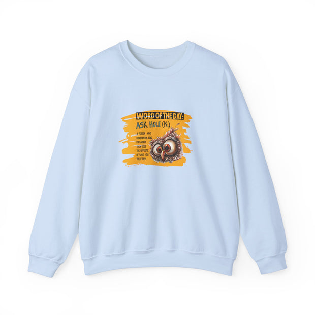 Word of the Day Unisex Heavy Blend™ Crewneck Sweatshirt