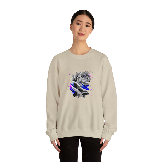 Rose Unisex Heavy Blend™ Crewneck Sweatshirt
