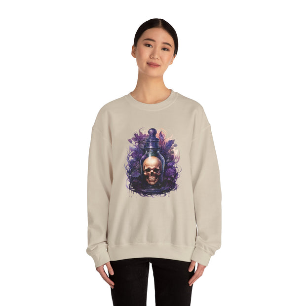 Bottled Skull Unisex Heavy Blend™ Crewneck Sweatshirt