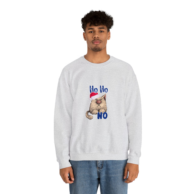 Christmas cat Unisex Heavy Blend™ Crewneck Sweatshirt